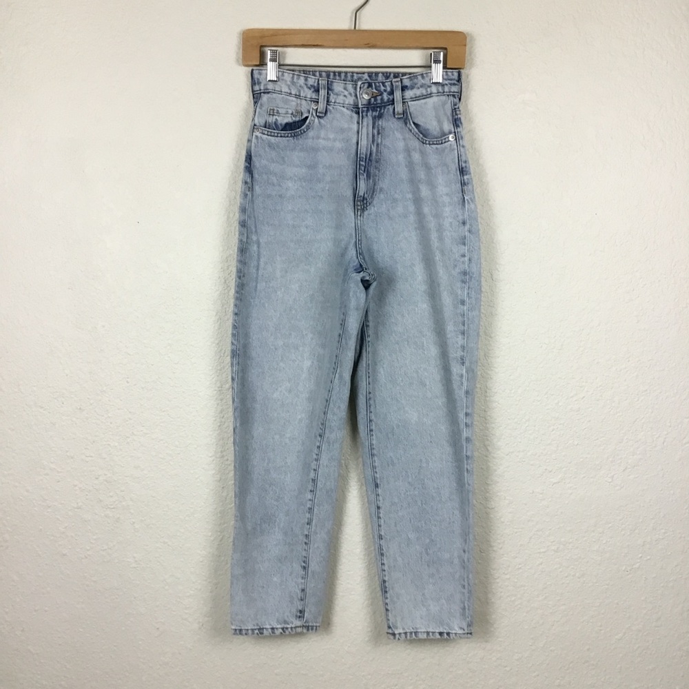 Denim Vintage Women’s Jeans Size 2 Light Blue Washed Cotton High Waisted